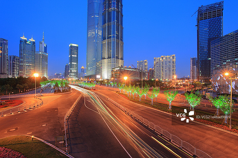 上海浦东陆家嘴城市建筑图片素材