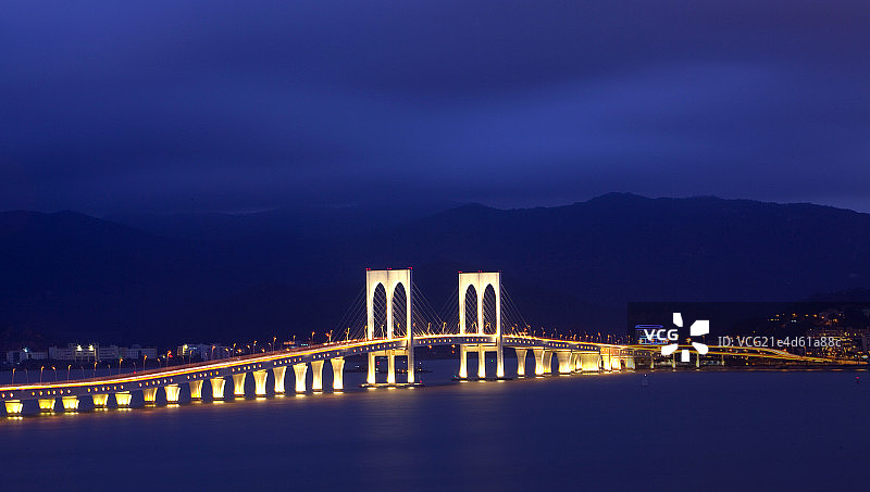 澳门夜景图片素材