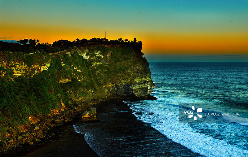 巴厘岛情人崖图片素材