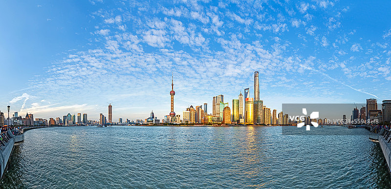 上海城市风光全景图片素材