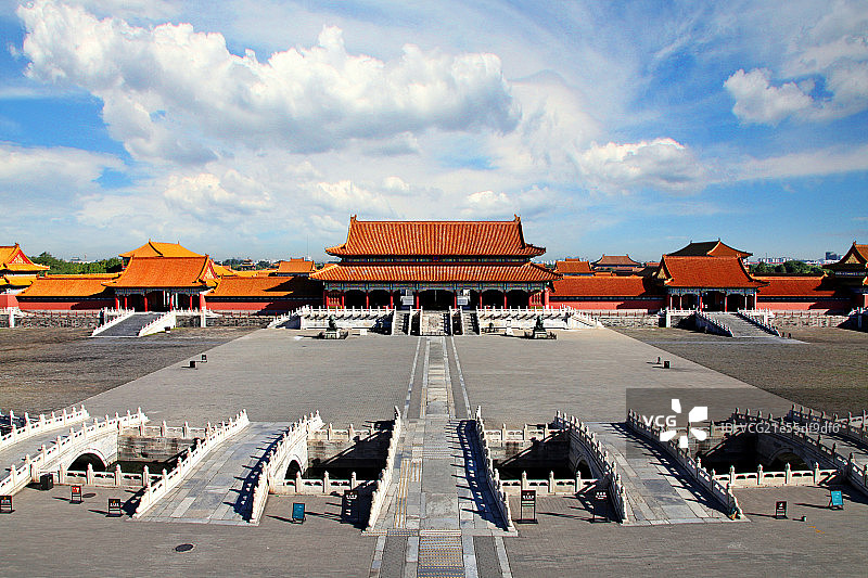 故宫太和门图片素材