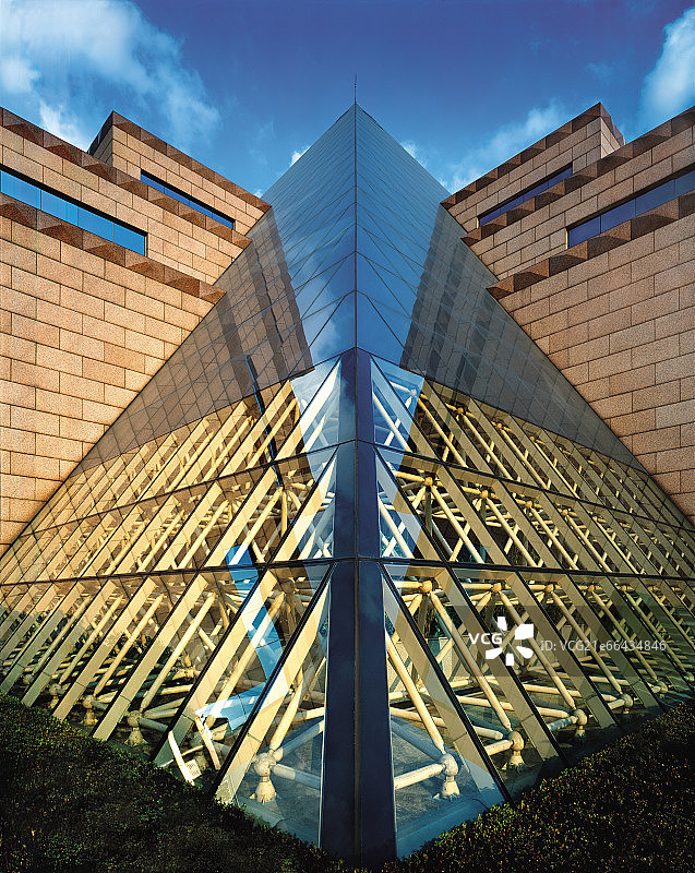 上海城市景观龙华烈士陵园图片素材