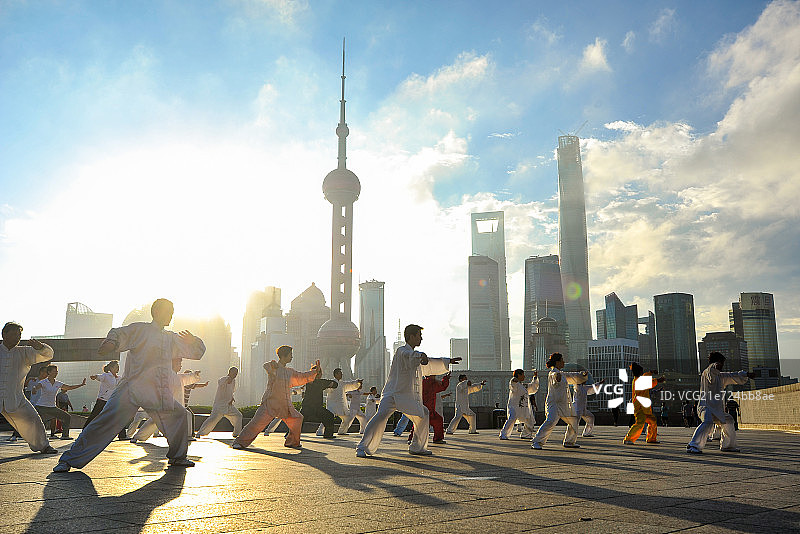 早安上海图片素材