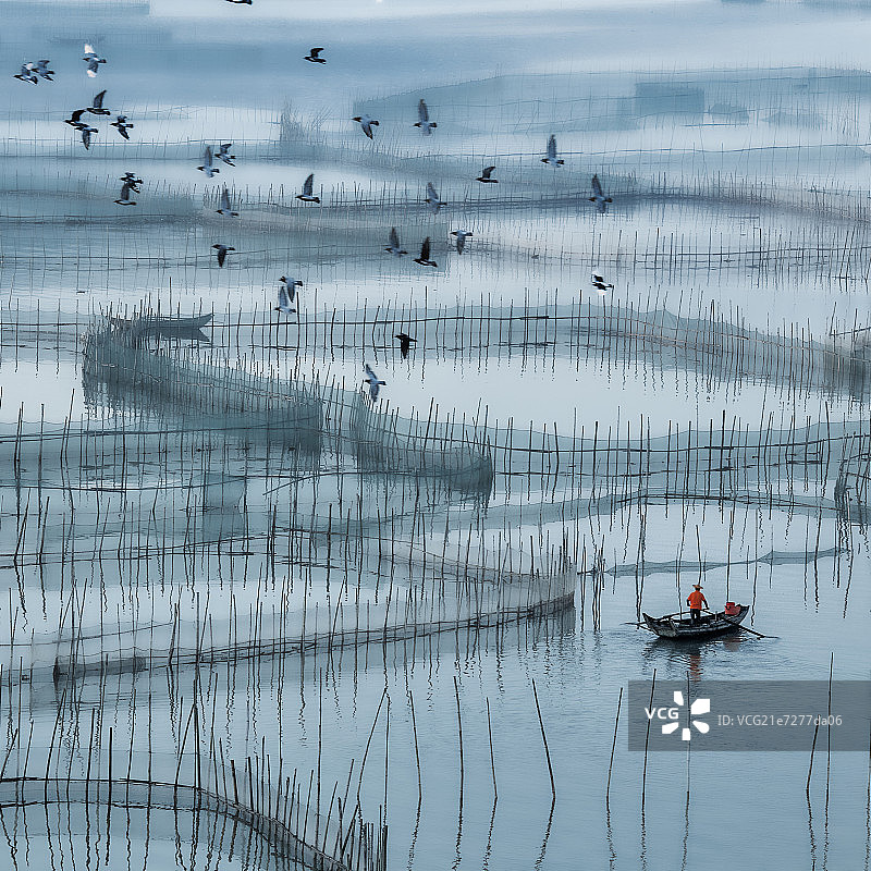 福建省宁德市霞浦日景图片素材