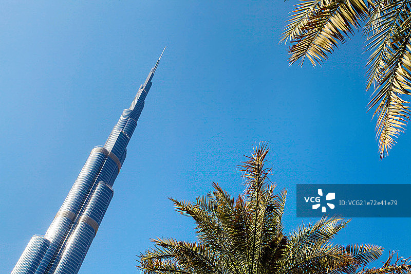 迪拜阿里法塔摩天大楼图片素材