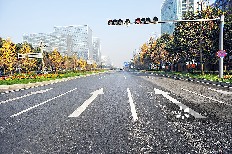 成都天府大道图片素材