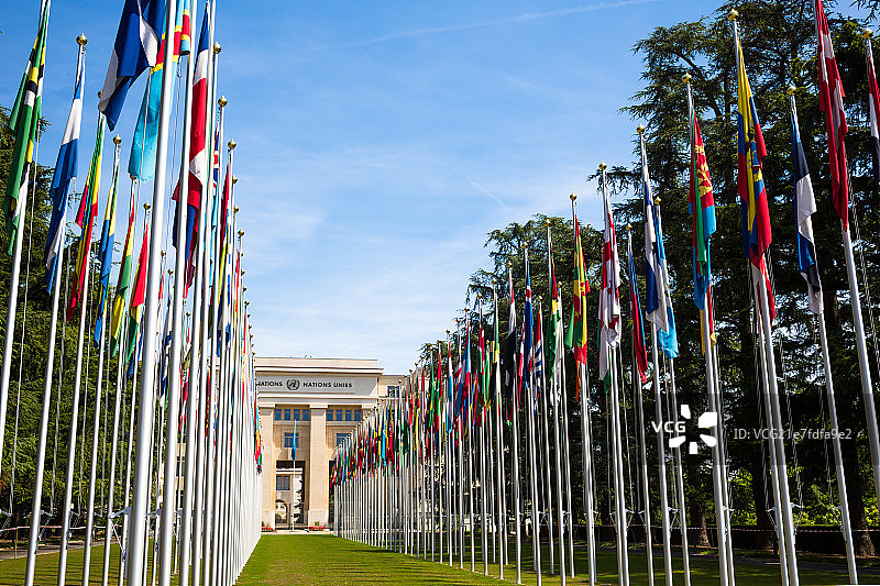 日内瓦联合国大楼图片素材