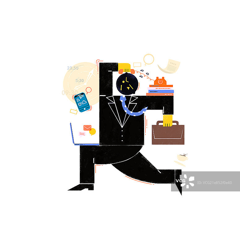 工作狂图片素材