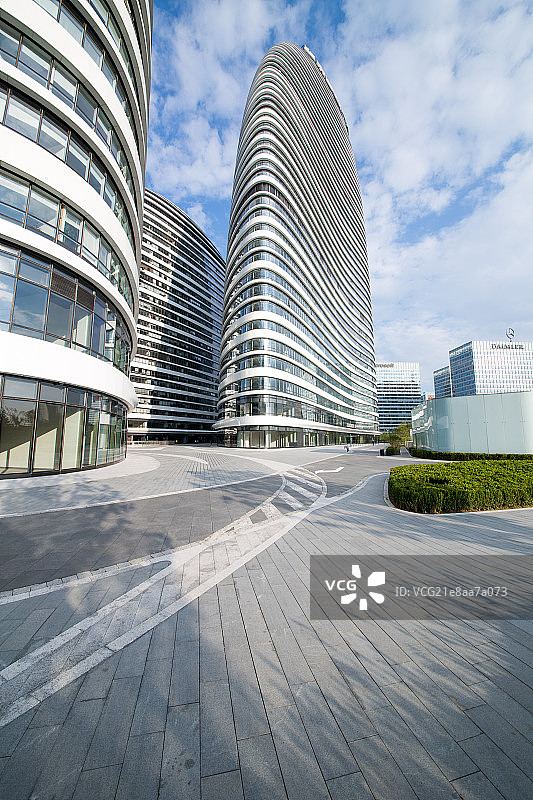 望京SOHO建筑景观图片素材