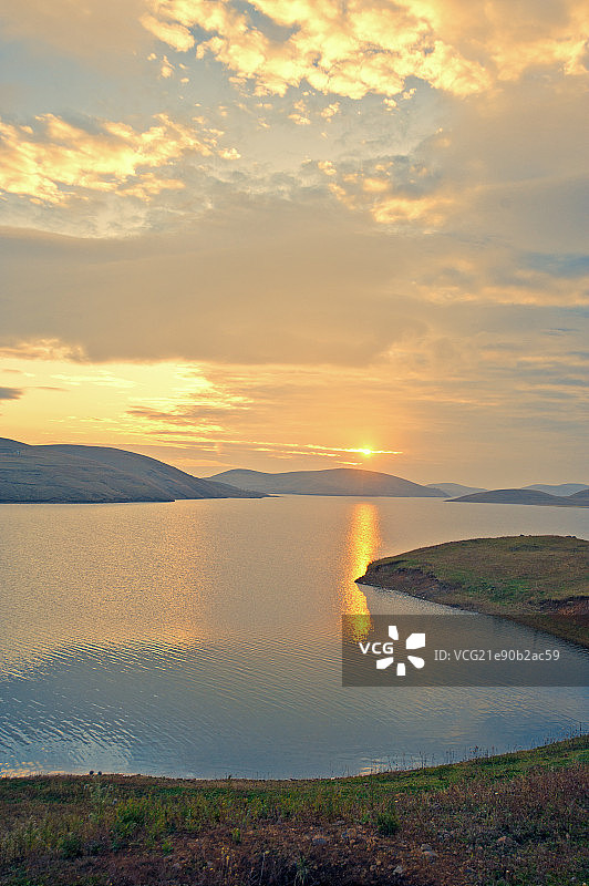 云南省昭通市大山包念湖风光图片素材