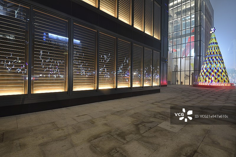 现代商业街图片素材