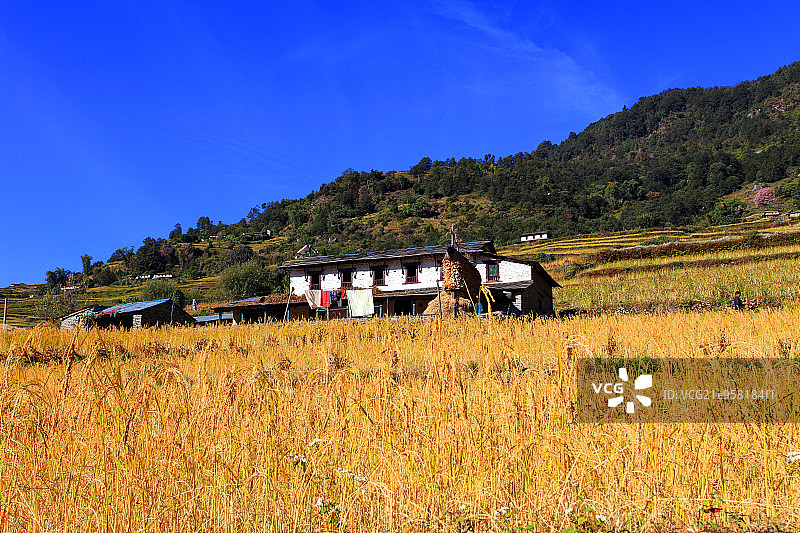 尼泊尔风光图片素材