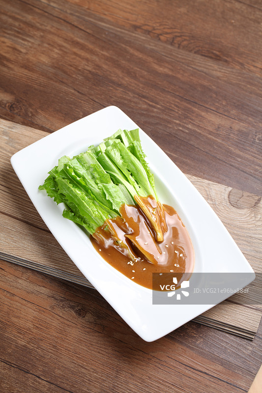 麻酱油麦菜图片素材