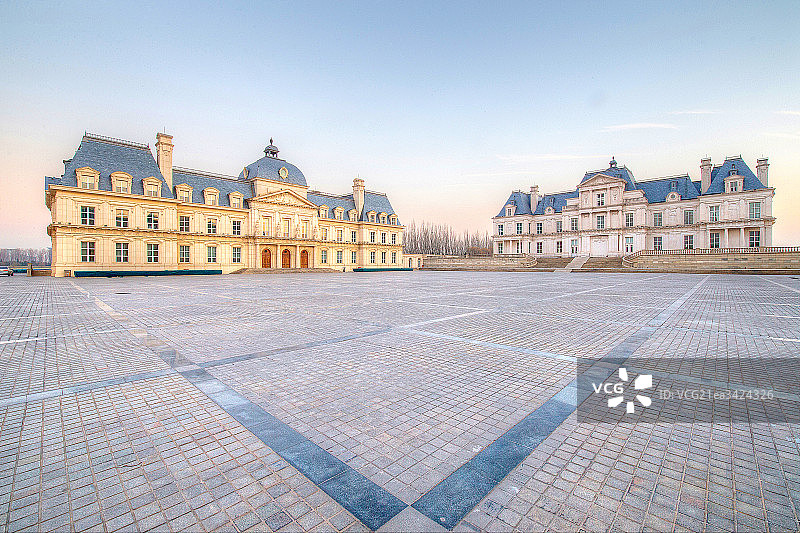 拉斐特城堡酒店广场图片素材