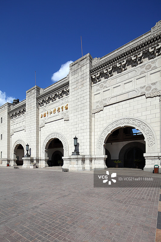 上海江湾体育场图片素材