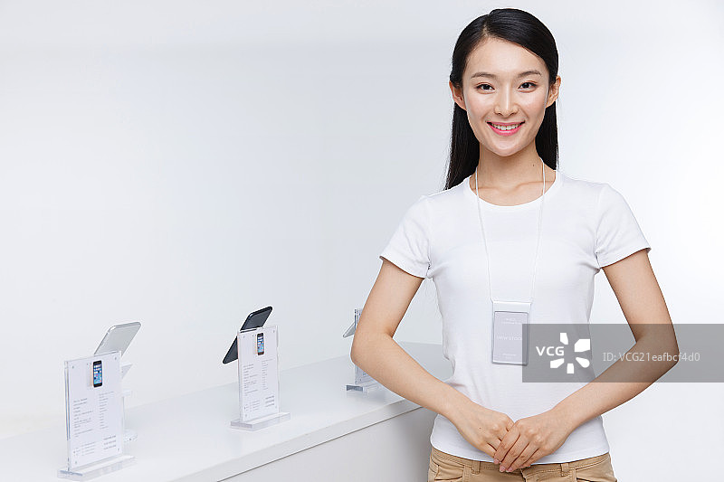 青年人销售手机图片素材