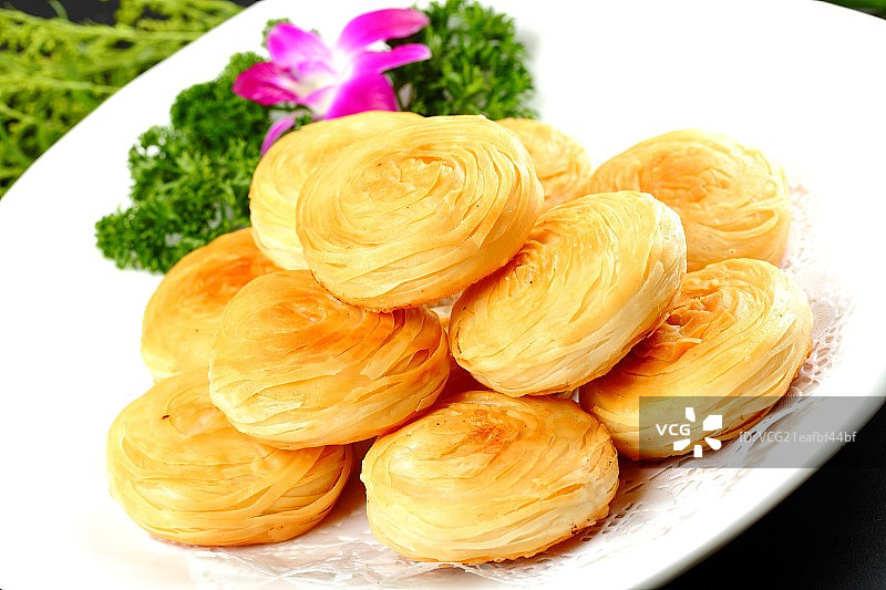 黄金酥饼图片素材