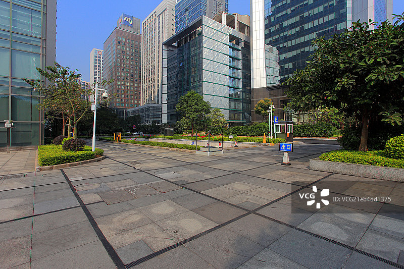 广州天河金融商务区现代建筑图片素材