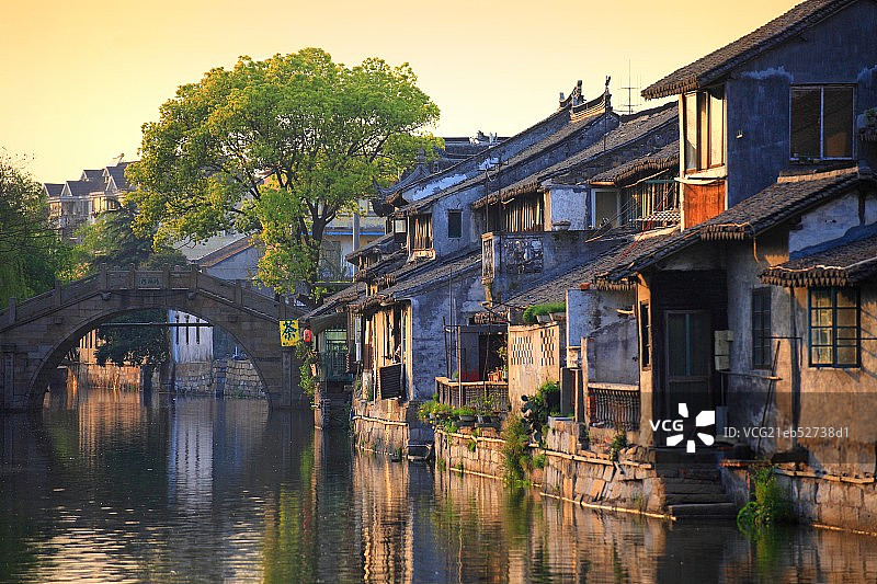 上海枫泾古镇图片素材