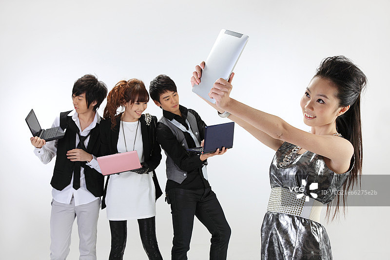 东方青年时尚生活图片素材