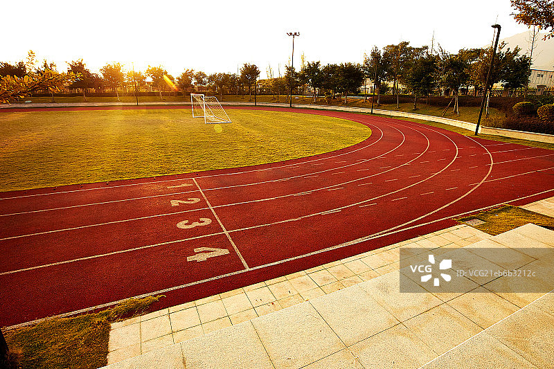 塑胶跑道图片素材