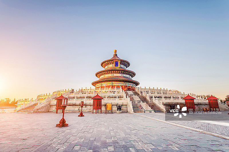 北京天坛祈年殿图片素材