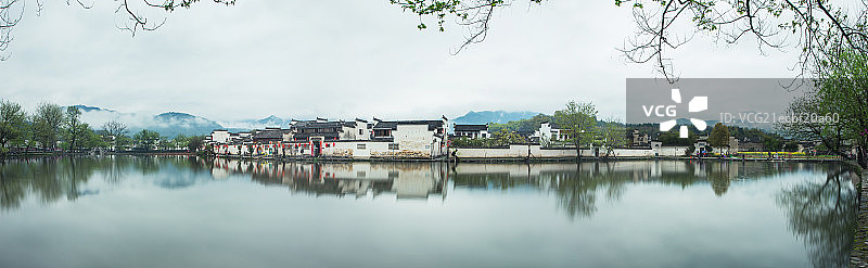 安徽宏村南湖图片素材