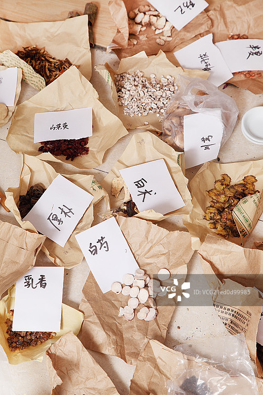 各种中药材图片素材