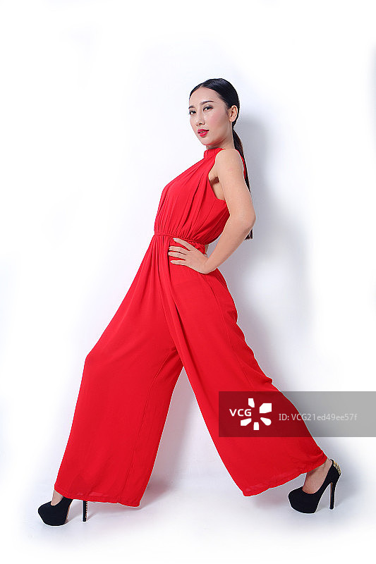 时尚年轻女孩图片素材