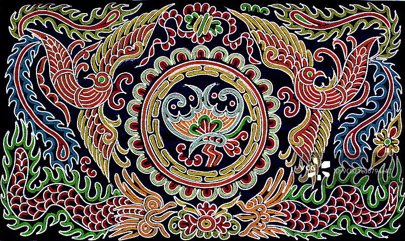 贵州省三都水族马尾绣图片素材