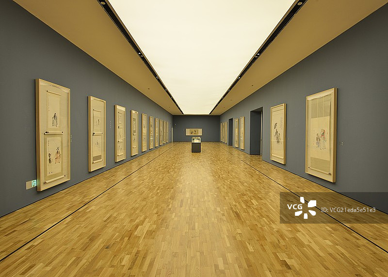 龙美术馆内景图片素材