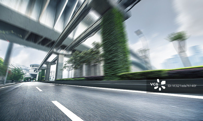 现代化城市道路图片素材