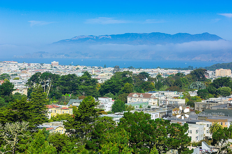 旧金山城市风貌图片素材
