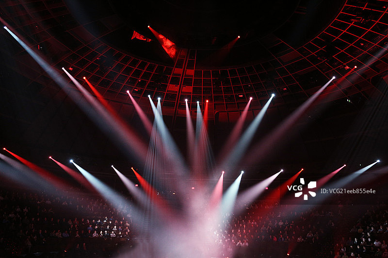 剧院内舞台与灯光图片素材