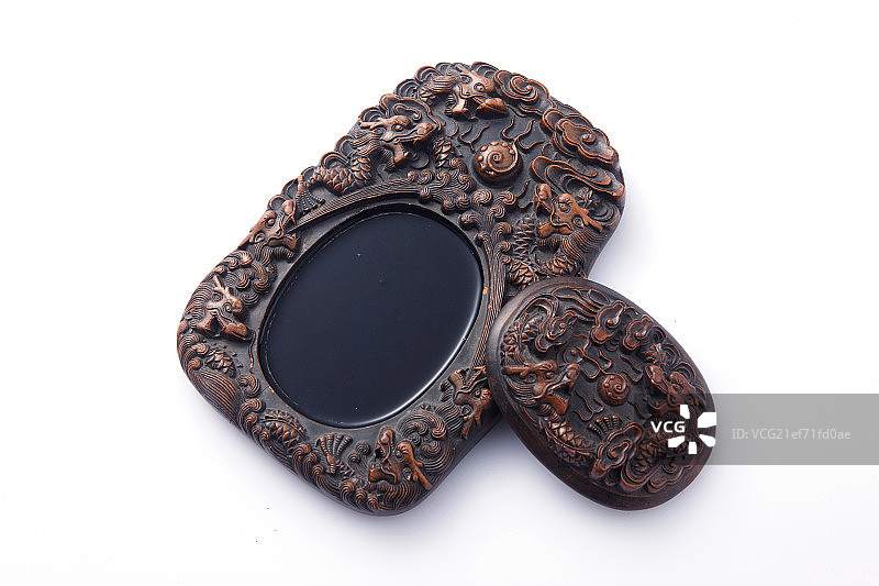 静物砚台图片素材