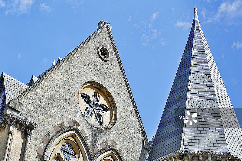 著名的英国牛津大学图片素材