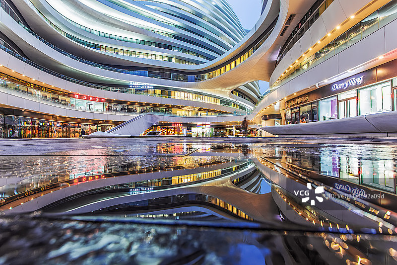 北京银河SOHO图片素材