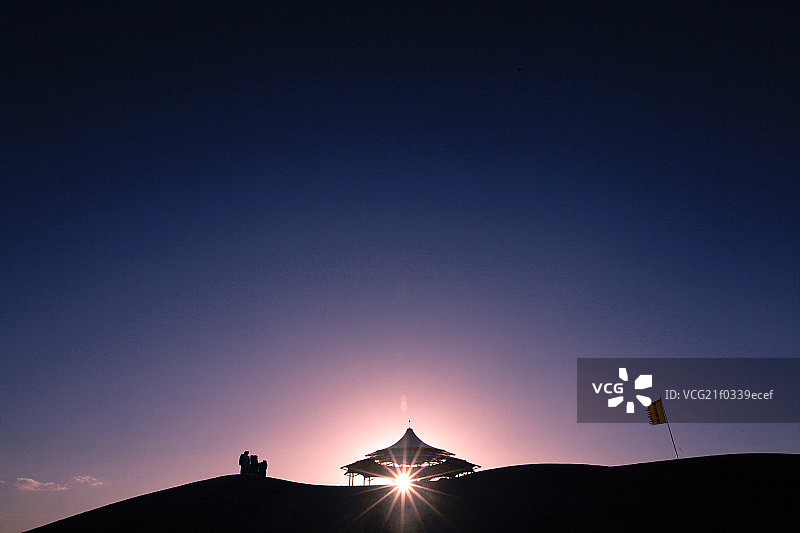 内蒙古响沙湾沙漠风光图片素材