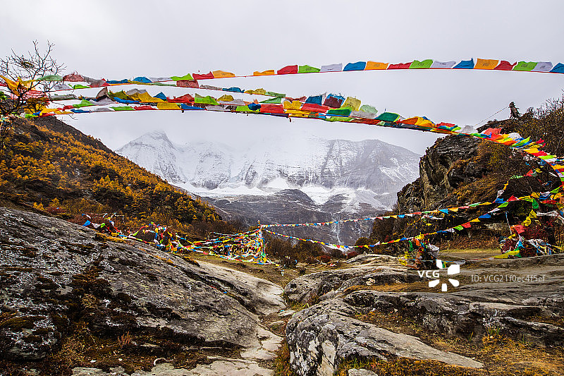 四川稻城亚丁风光图片素材