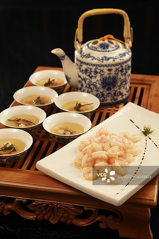 龙井虾仁图片素材