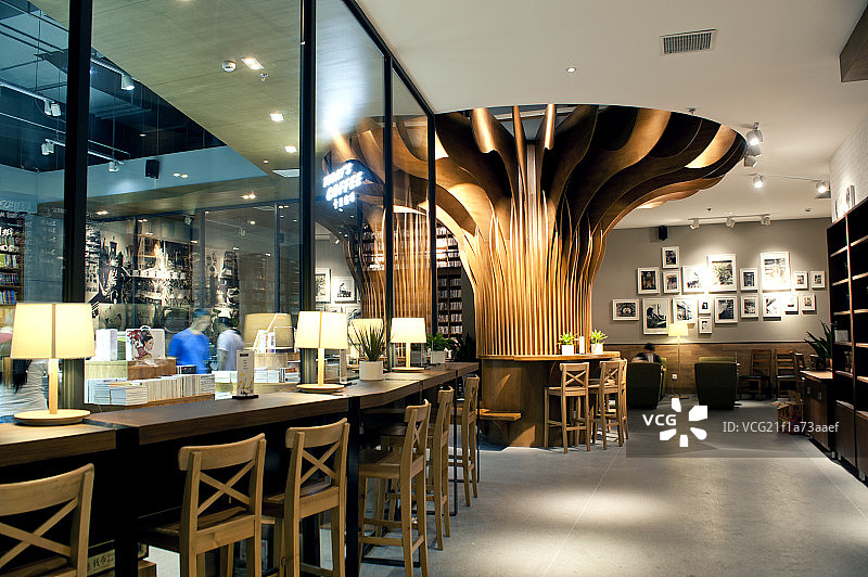 开放式书店图片素材