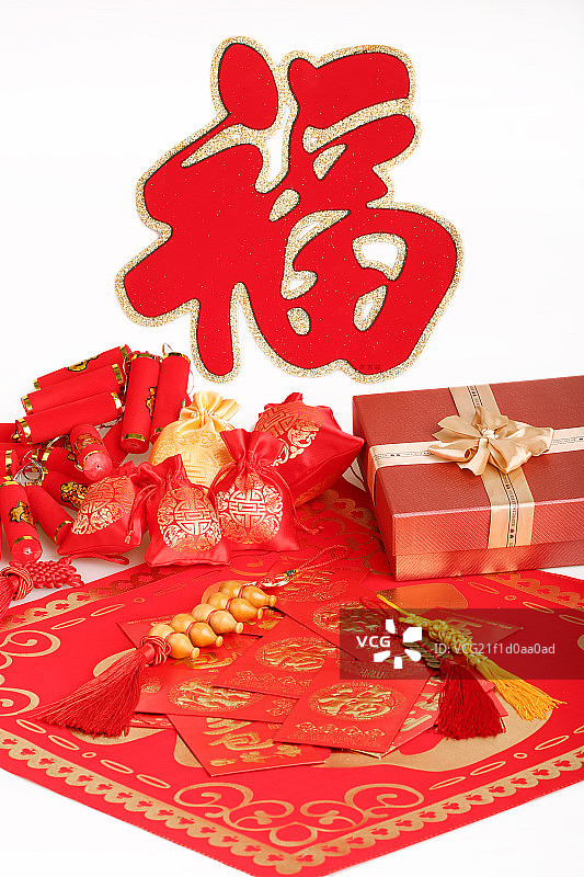 春节静物特写图片素材