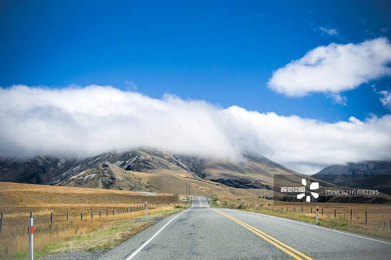 新西兰南岛道路图片素材