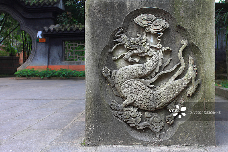 成都青羊宫道观图片素材