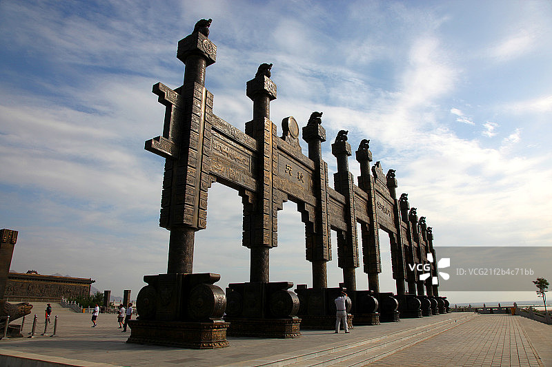 宁夏中华黄河坛图片素材