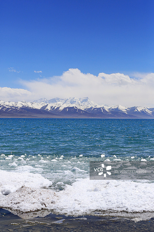 纳木错湖景图片素材