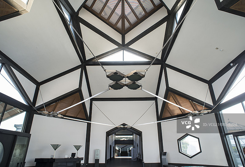 苏州博物馆建筑风格图片素材