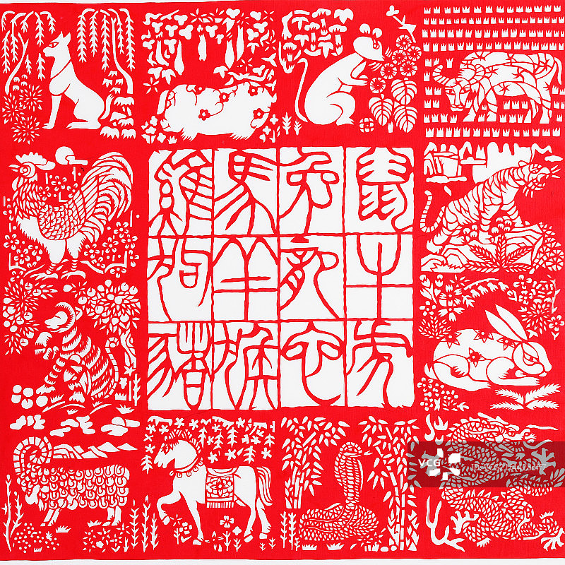 生肖纳福图片素材