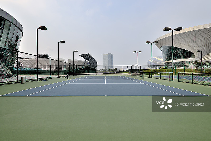 室外网球场图片素材