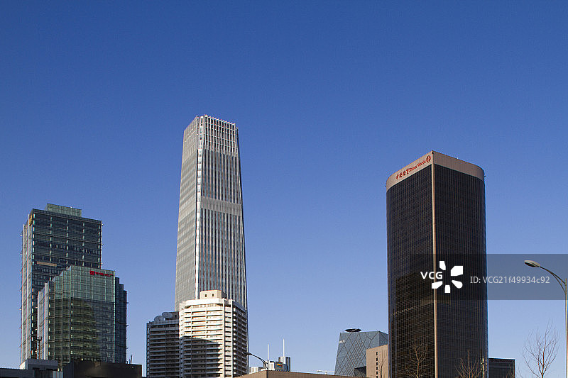 北京国贸商务区图片素材